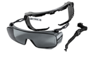 Защитные очки с уплотнителем Pyramex CAPPTURE-Plus (gray) серые - изображение 6