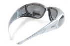 Защитные очки с уплотнителем Global Vision OUTFITTER Metallic (gray) серые - изображение 4