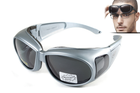 Защитные очки с уплотнителем Global Vision OUTFITTER Metallic (gray) серые - изображение 5