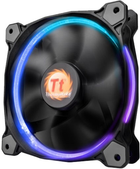 Wentylator Thermaltake Riing 12 LED RGB 256 Colors Fan Black (CL-F042-PL12SW-A) - obraz 1