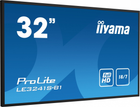 Широкоформатний монітор Iiyama ProLite 31.5 дюймів (LE3241S-B1) - зображення 4