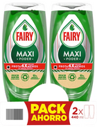 Płyn do mycia naczyń Fairy Maxi Poder koncentrowany 2 x 440 ml (8006540937594) - obraz 1