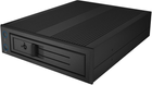 Зовнішня кишеня ICY BOX для SSD/HDD 3.5" SAS/SATA III Black (IB-176SSK-B) - зображення 2