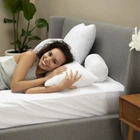 Подушка IDEIA Nordic Comfort 40х60 чехол стеганный Антиаллергенное волокно Белая (4820227285600)