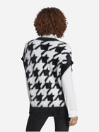 Жилет жіночий Adidas Houndstooth Vest W "Black White" IB8613 M Чорний (4065432999168) - зображення 2