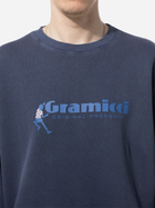 Bluza bez kaptura męska oversize Gramicci Dancing Man Sweatshirt G3SU-J060-Granatowa-PIGME M Granatowa (195612436337) - obraz 3