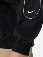 Kurtka wiatrówka męska sportowa Nike Solo Swoosh Woven Track Jacket "Black White" FB8622-010 M Czarna (196607424094) - obraz 4