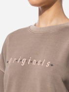 Bluza damska bez kaptura Adidas Originals Sweatshirt W "Chalky Brown" IP7133 S Brązowy (4066753737675) - obraz 4