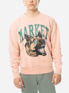 Bluza bez kaptura męska Market Beware Crying Crewneck Sweatshirt "Blush" 396000919-1232 L Różowy (840339611658) - obraz 1