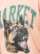 Bluza bez kaptura męska Market Beware Crying Crewneck Sweatshirt "Blush" 396000919-1232 L Różowy (840339611658) - obraz 3