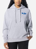 Bluza damska z kapturem oversize Olaf Stencil Hoodie WMN "Heather Grey" W140204-HEATHER-GREY M Szara (8720104767327) - obraz 1