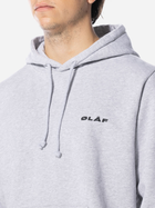 Bluza męska z kapturem oversize Olaf Uniform Hoodie "Heather Grey" M990201-HEATHER-GREY S Szara (8720104718039) - obraz 3
