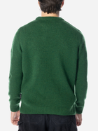 Sweter męski luźny Olaf Stencil Knitted Crewneck "Kelly Green" M140702-KELLY-Zielony L Zielony (8720104765873) - obraz 2