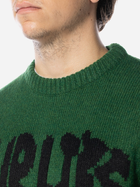 Sweter męski luźny Olaf Stencil Knitted Crewneck "Kelly Green" M140702-KELLY-Zielony L Zielony (8720104765873) - obraz 4