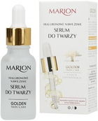Сироватка для обличчя, шиї та декольте Marion Golden Skin Care Гіалуронова зволожуюча денно-нічна 20 мл (5902853011019) - зображення 1