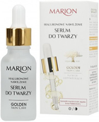 Serum do twarzy, szyi i dekoltu Marion Golden Skin Care Hialuronowe Nawilżenie na dzień i noc 20 ml (5902853011019) - obraz 1