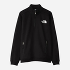 Толстовка чоловіча The North Face Heavyweight 1/4 Zip Sweatshirt "Black" NF0A84GMOGC L Чорна (196573589605) - зображення 1