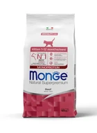 Сухой корм для котят Monge Cat Kitten с говядиной