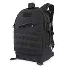 Рюкзак тактический 40L black / MOLLE / водонепроницаемый - изображение 3