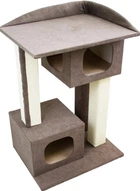 Когтеточка - домик Lucky Pet Каньон 57х44х79 см Коричневая