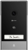 Комплект відеодомофону EZVIZ 2-канальний 2K Зчитувач Шлюз з Wi-Fi (6941545611952) - зображення 3