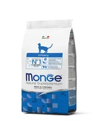 Сухой корм для кошек Monge Cat Urinary со вкусом курицы, лосося и риса