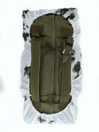 Захисний чохол для рюкзака Mil-Tec 130Л Білий BW RUCKSACKBEZUG WEISS BIS 130 LTR (14060007-003-130) - зображення 4