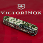 Складной нож Victorinox CLIMBER ARMY Пиксель с крас. лого 1.3703.3.W3941p - изображение 4