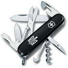 Складаний ніж Victorinox CLIMBER UKRAINE Тризуб ОУН біл. 1.3703.3_T0300u