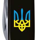 Складаний ніж Victorinox HUNTSMAN UKRAINE Тризуб синьо-жовт. 1.3713.3_T0016u - зображення 5