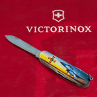 Складной нож Victorinox HUNTSMAN ARMY Самолет + Эмблема ВС ВСУ 1.3713.3.W3040p - изображение 5