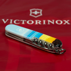Складной нож Victorinox SPARTAN UKRAINE Марка русскій воєнний корабль… ВСЬО! 1.3603.3.T3120h - изображение 4
