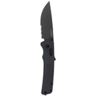 Розкладний ніж SOG Flash AT, Urban Grey, Partially Serrated (SOG 11-18-06-41) - зображення 1