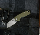 Складной нож SOG Stout SJ, OD Green, Cleaver, Stonewash (SOG 16-03-06-57) - изображение 12