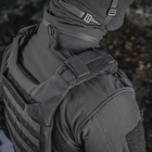 Штаны термобельё, тактическими с подсумки плитоноска, наколенниками, куртка, комплект m-tac black 2xl - изображение 5