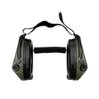 Активні навушники для стрільби Sordin Supreme Pro X Green із заднім тримачем під шолом - зображення 3
