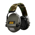 Активні навушники для стрільби Sordin Supreme Pro X Green Camo - зображення 4