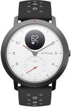 Smartwatch Withings Activite Steel HR Sport Black-White (HWA03b-40white-sport-all-Inter) - obraz 1