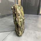 Підсумок-рюкзак сухарний на плитоноску з Моллі, Мультикам, Cordura 1000D, сумка сухарна тактична, сумка сухарка армійська - зображення 4