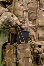 Жесткий усиленный тактический подсумок Kiborg GU Single Mag Pouch Multicam - изображение 8