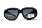 Окуляри захисні з ущільнювачем Global Vision Outfitter (gray) Anti-Fog, чорні - зображення 2