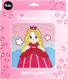 Набір вишивки алмазної Tinka Toys Принцеса 18 х 18 см (7073334000438) - зображення 1