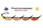 Окуляри фотохромні (захисні) Global Vision Hercules-7 Photochromic Anti-Fog (G-Tech™ red), фотохромні дзеркальні червоні - зображення 8