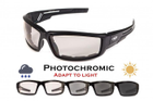 Окуляри фотохромні (захисні) Global Vision Sly Photochromic (clear) фотохромні прозорі*** - зображення 1