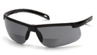 Бифокальные защитные очки Pyramex Ever-Lite Bifocal (+2.5) (gray), серые - изображение 1