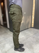 Флисовые, утепленные тактические софтшелл размер олива, зимние для военных брюки брюки xl, - изображение 6