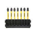 Набор бит DeWALT в касете для Tough Case, FlexTorq, L=57 мм, Рh1,Рh2-2шт,Рz1,Рz2-2шт.Рz3 (DT70819)