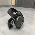 Тактичні активні навушники Sordin Supreme Pro X із заднім тримачем, колір – Олива (76302-X-S) - зображення 5