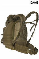 Рюкзак тактичний CAMO OVERLOAD COYOTE 60л - зображення 10