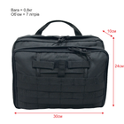 Тактическая административная сумка DERBY COMBAT-1 черная - изображение 3
